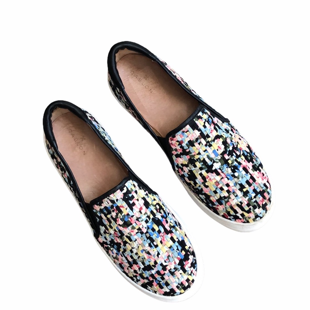 Caslon Alden fabric woven sneakers, Sz 8, VGUC